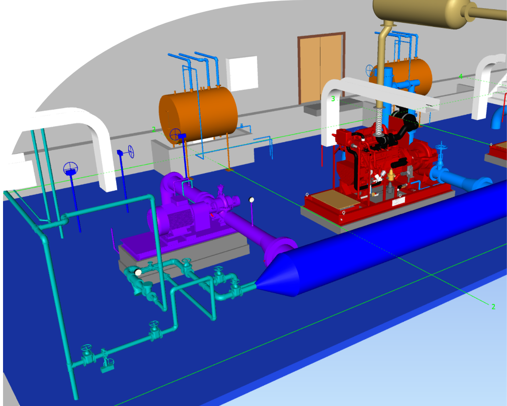 Hydraulic Calculation & 3D Design Modeling