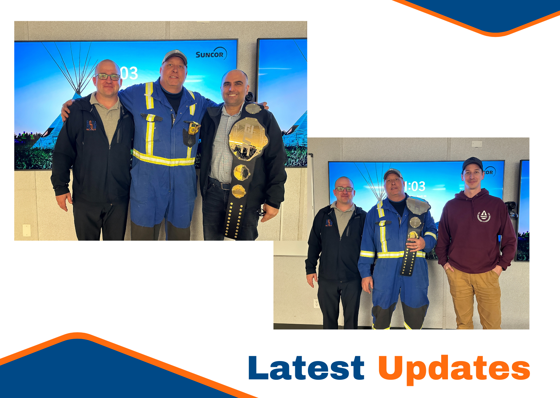 We’re honoured to share that @Suncor has awarded @Rotaflow the Winner’s Belt for April 2025!