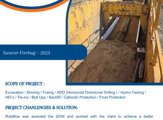 28" HDPE / 24" CS Firewater Jumper Line