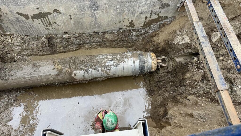 Industrial Oil Plant – 250 ft Horizontal Directional Drilling