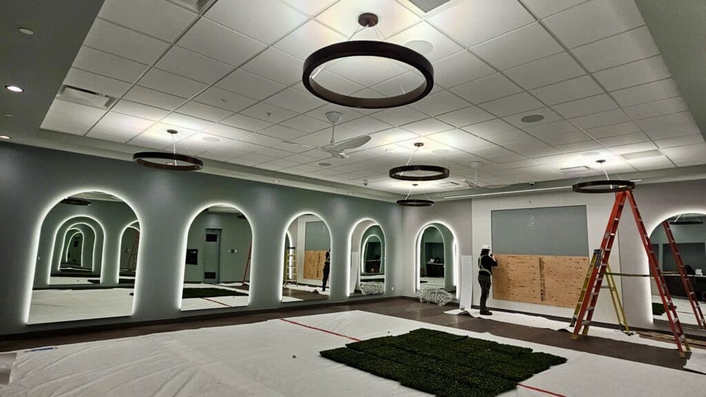 Fire Protection System Installation – Commercial Fitness Facility, South Edmonton