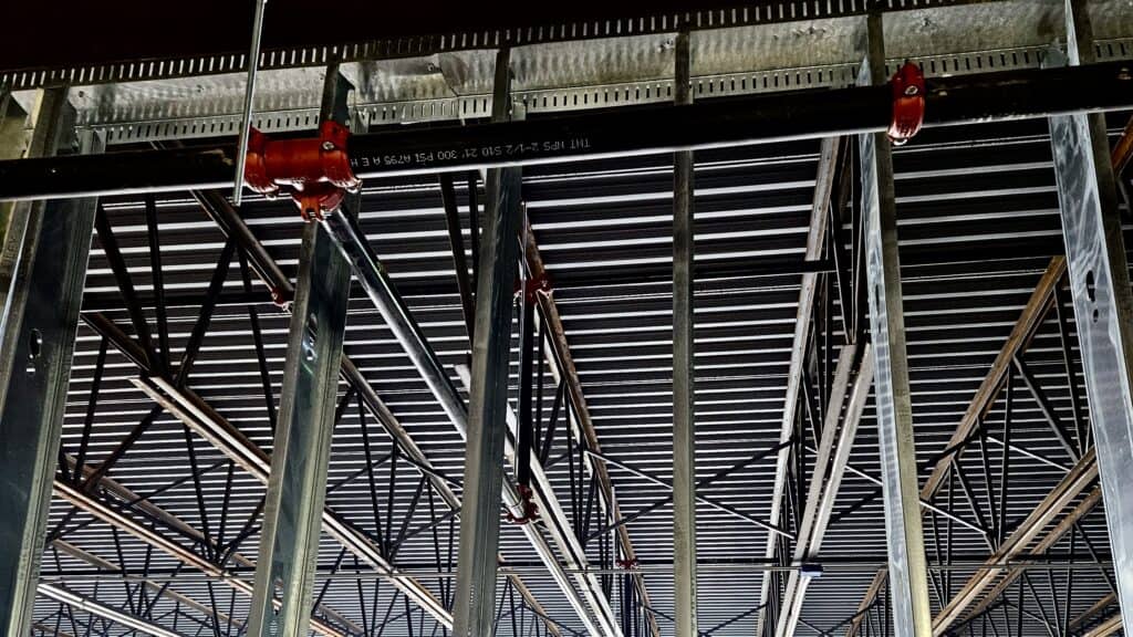 Fire Sprinkler System Installation – New School, North Edmonton