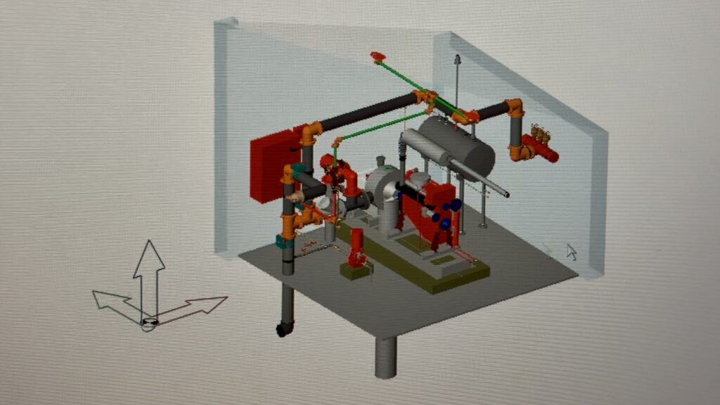 Fire Sprinkler System Installation – New School, North Edmonton