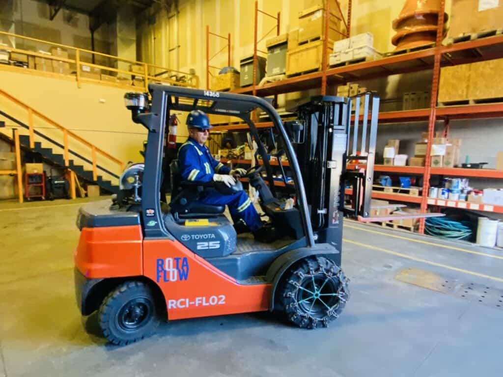 Material and supply chain management at Rotaflow
