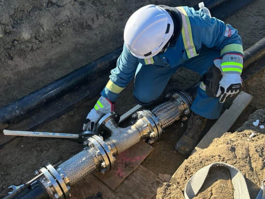 Underground fire water and utilities systems by Rotaflow