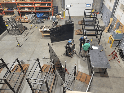 Structural Steel Skid Fabrication