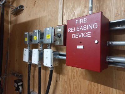 Clean agent fire protection for data centres
