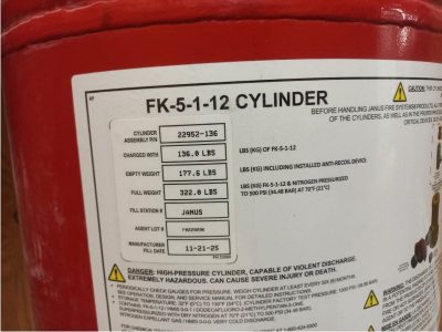 FK-5-1-12 clean agent fire suppression system