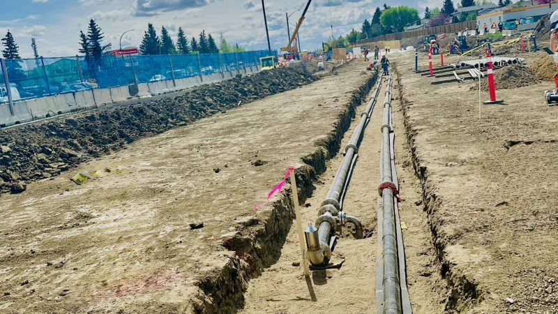 Underground Fire Standpipe System Installation –  LRT Expansion Project, Edmonton, Alberta