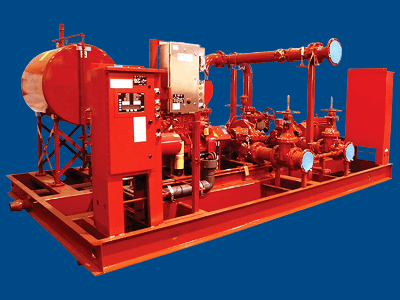 RUHRPUMPEN packaged fire pump system