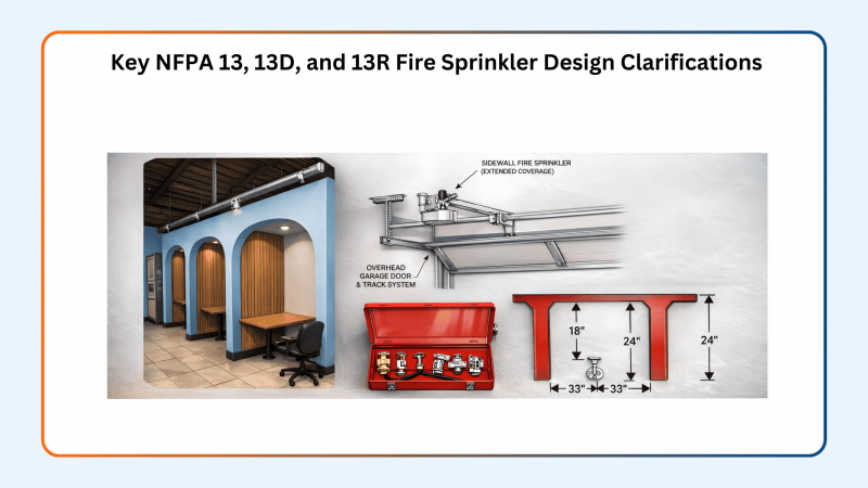 Key NFPA 13, 13D, and 13R Fire Sprinkler Design Clarifications